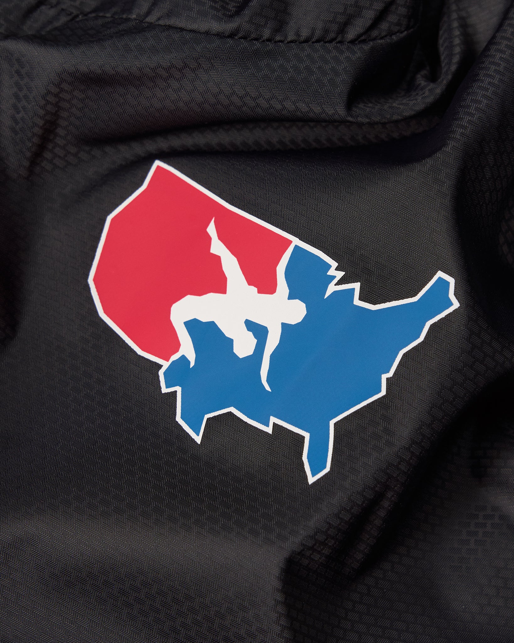 USA Wrestling Motion Windbreaker - Black - Image 4
