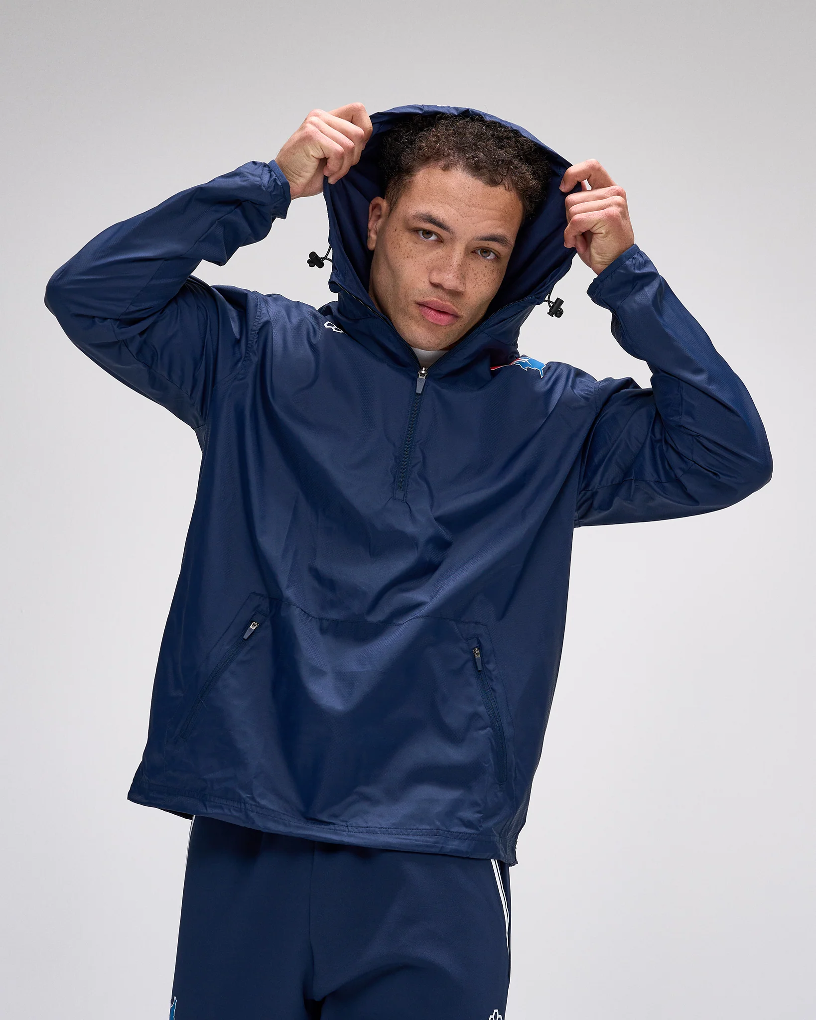 USA Wrestling Motion Windbreaker - Navy - Image 3