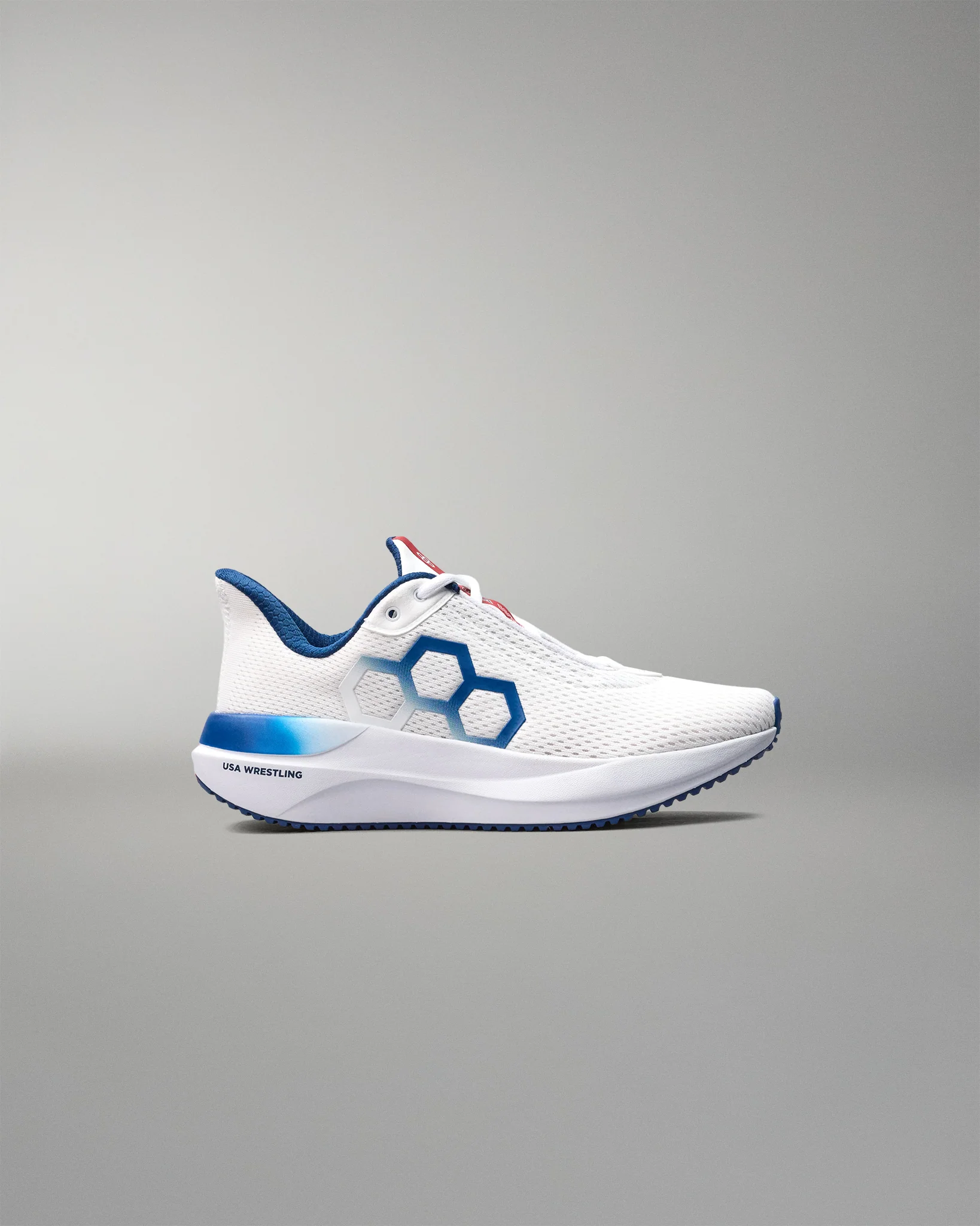 USA Wrestling Quest Youth Lifestyle Runner - USA White - Image 3