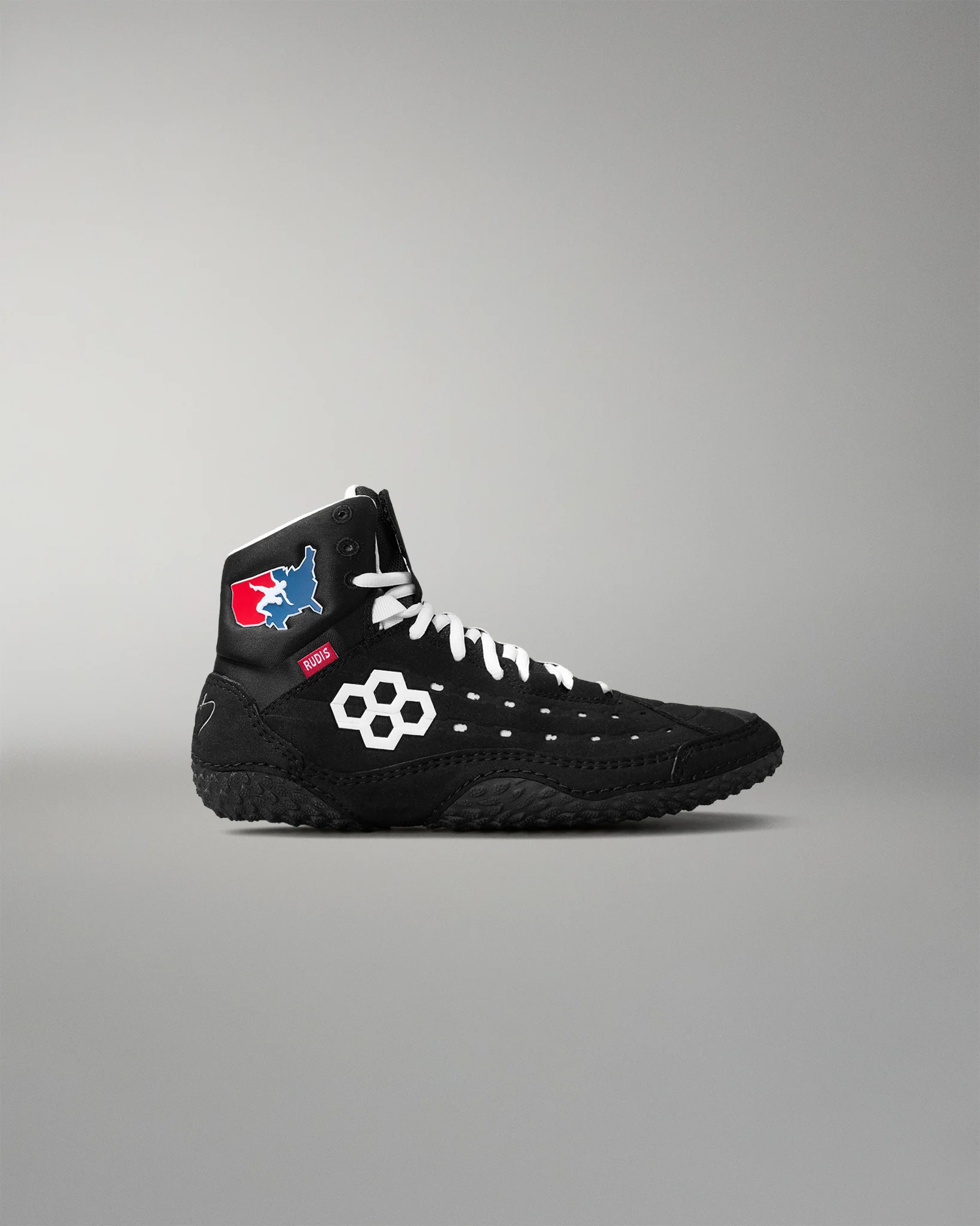 USA Wrestling SF-Tbilisi 2.0 Youth Wrestling Shoes - USA Black - Image 4