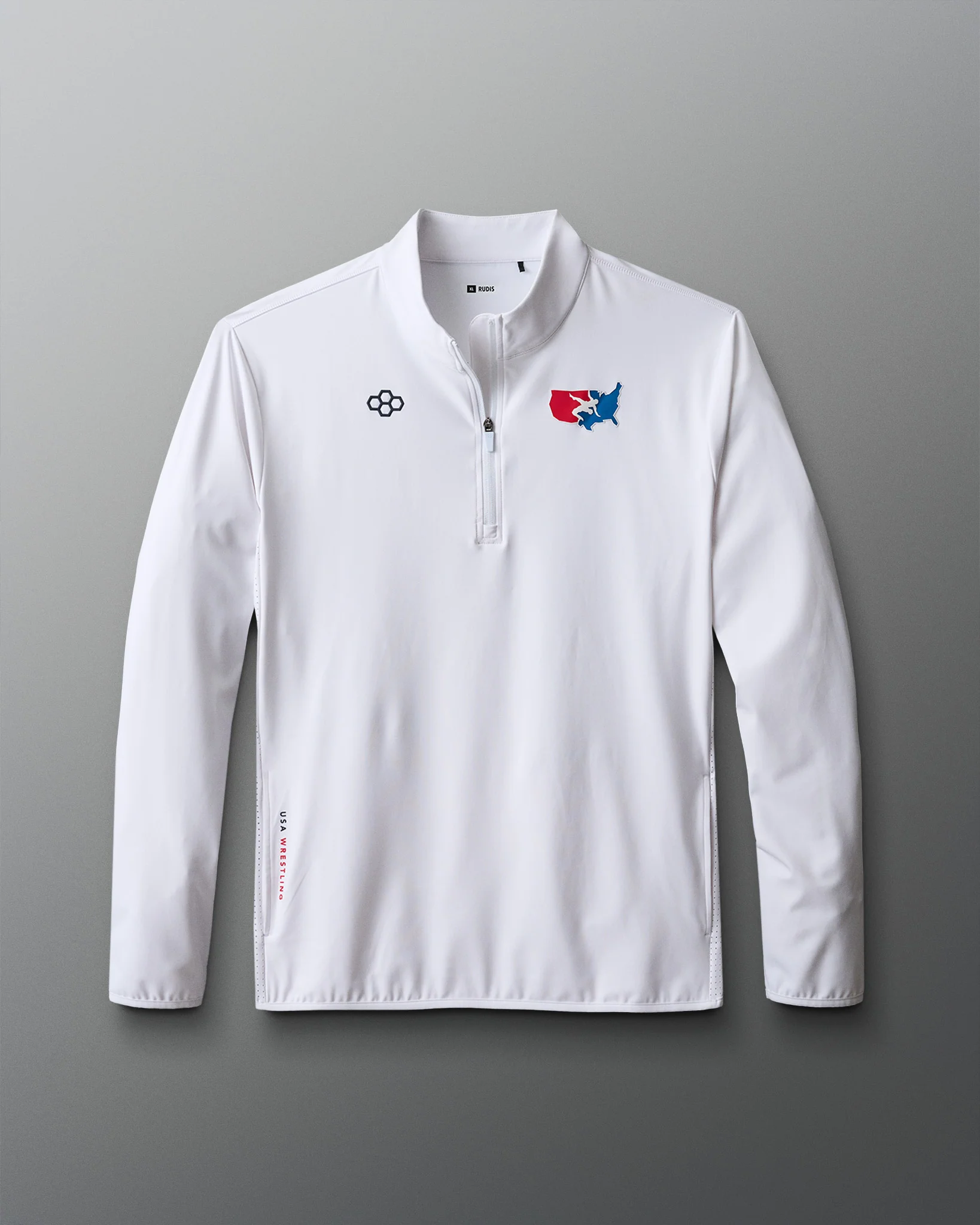 USA Wrestling Victory 1/4 Zip Jacket - Image 6