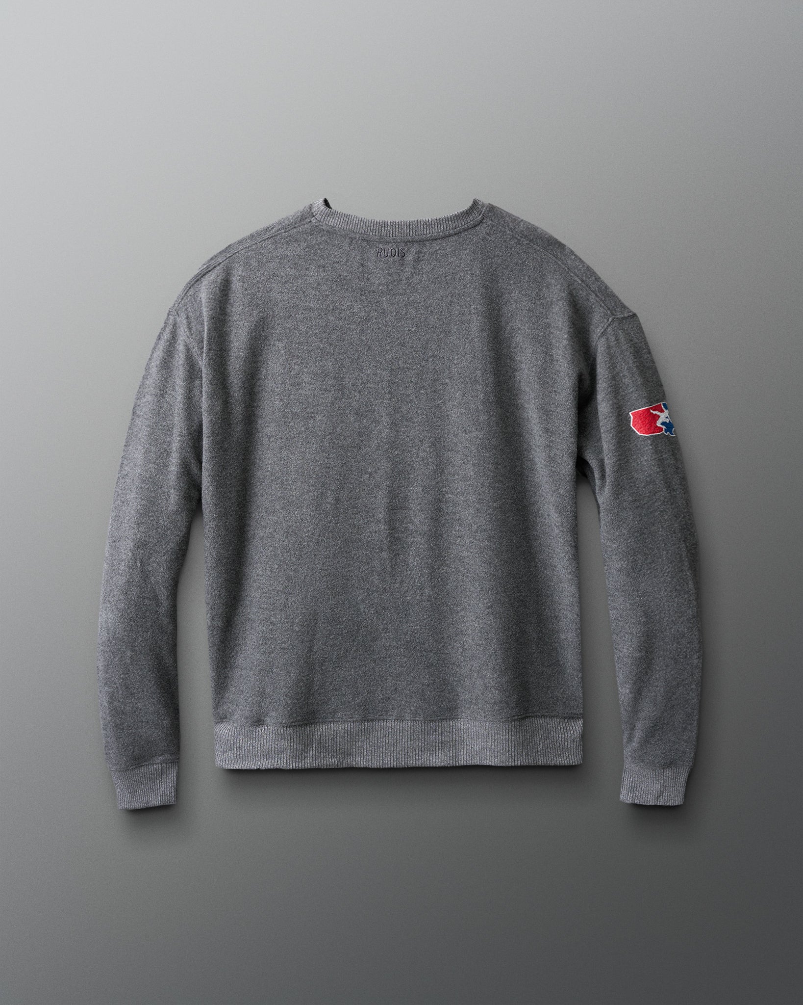USA Wrestling Wordmark Hacci Crewneck - Image 4
