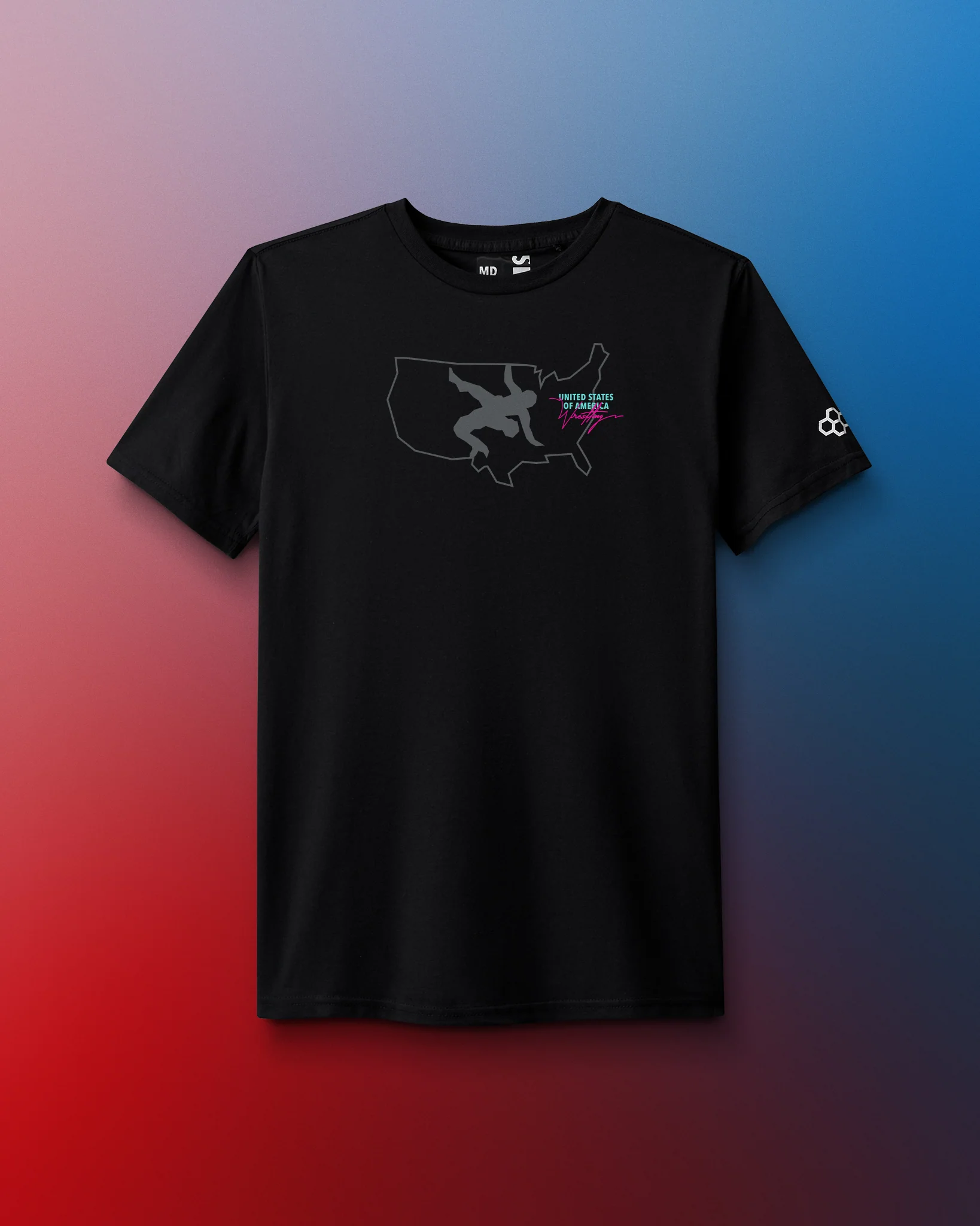 USAW Branded Elite Super Soft T-Shirt - Image 2