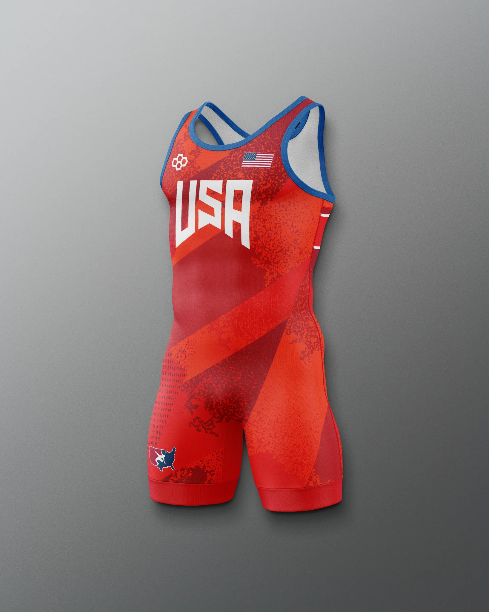 USAW Grit Icon Boy's 2.0 Elite Singlet - Image 3