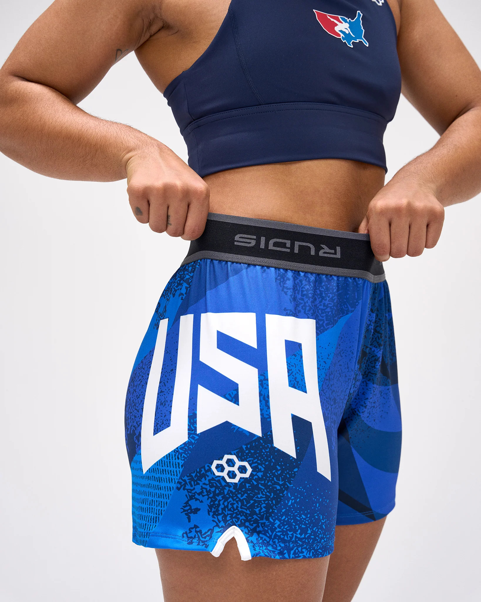 USAW Grit Icon Women's Sublimated Shorts - Image 2