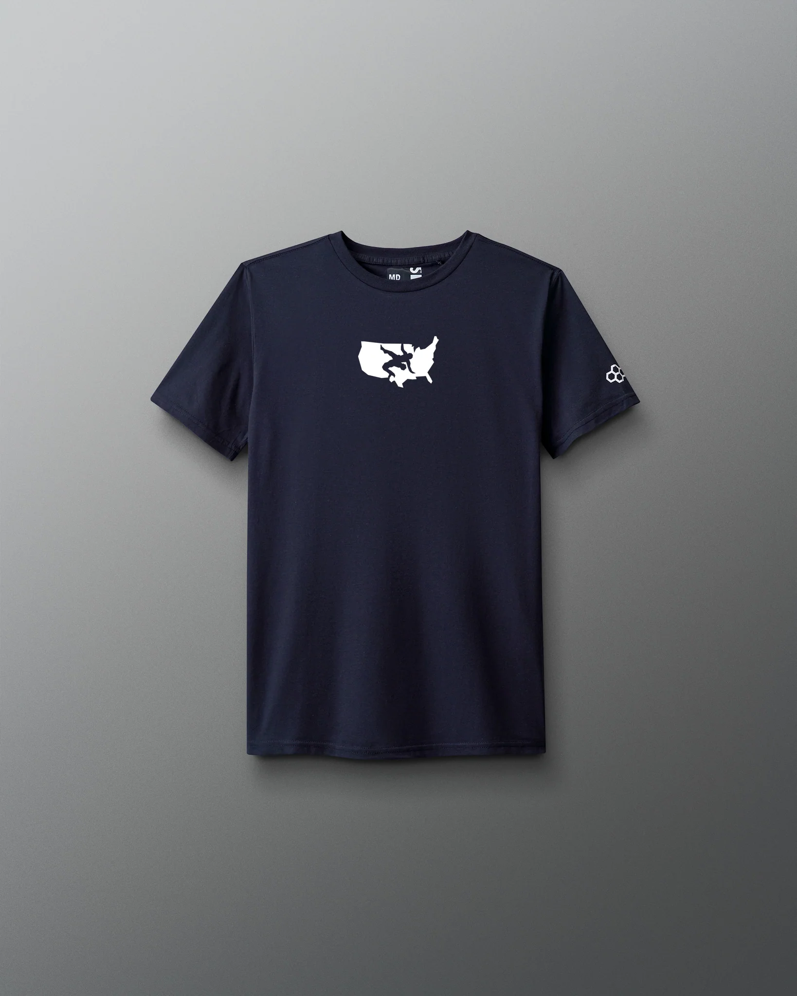 USAW Logo Block Youth Elite Super Soft T-shirt - Image 6