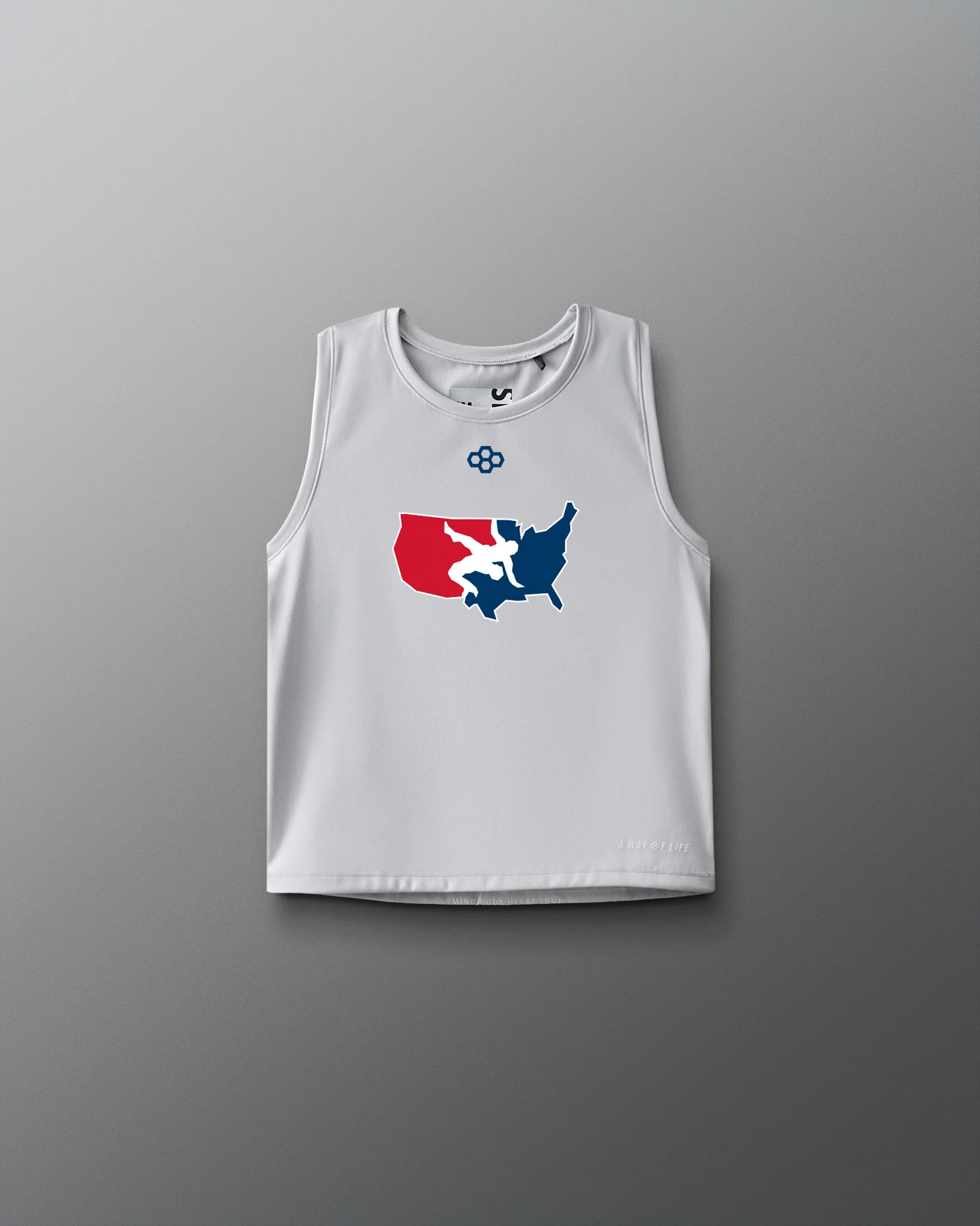USAW Logo COOL-FEEL Women's Crop Tank Top - Image 5