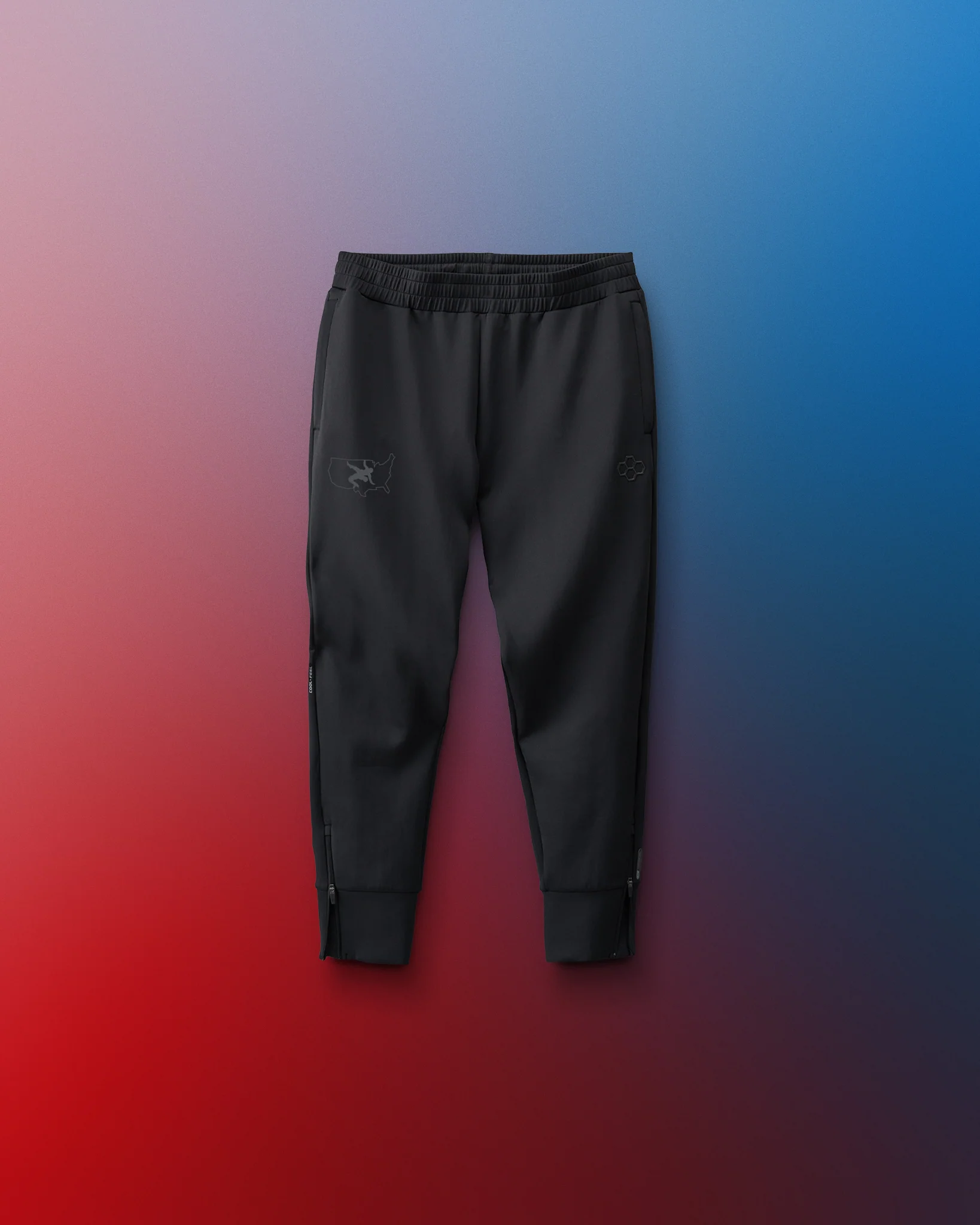 USAW Logo COOL-FEEL Youth Jogger - Image 3