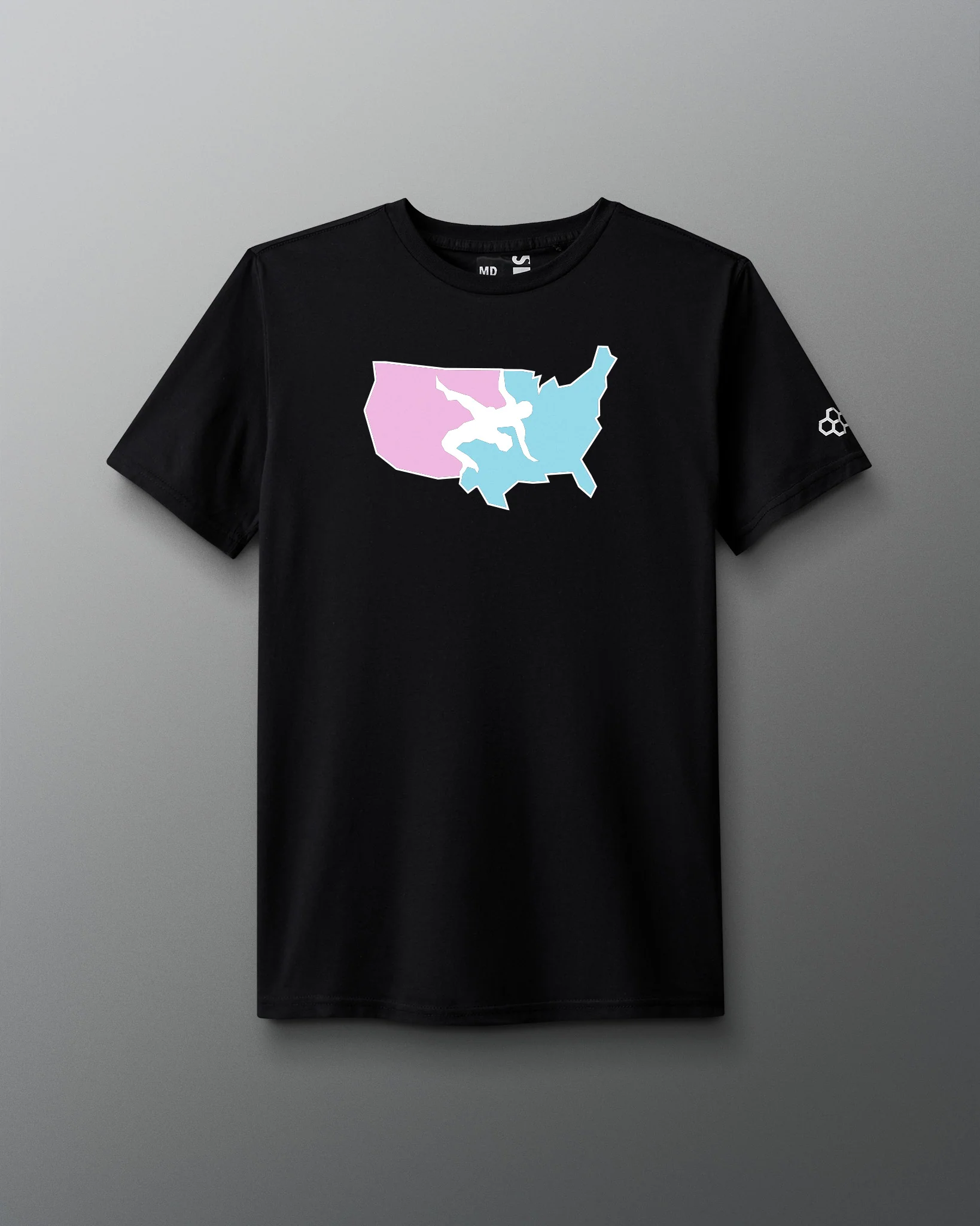 USA Wrestling Logo Elite Super Soft T-Shirt