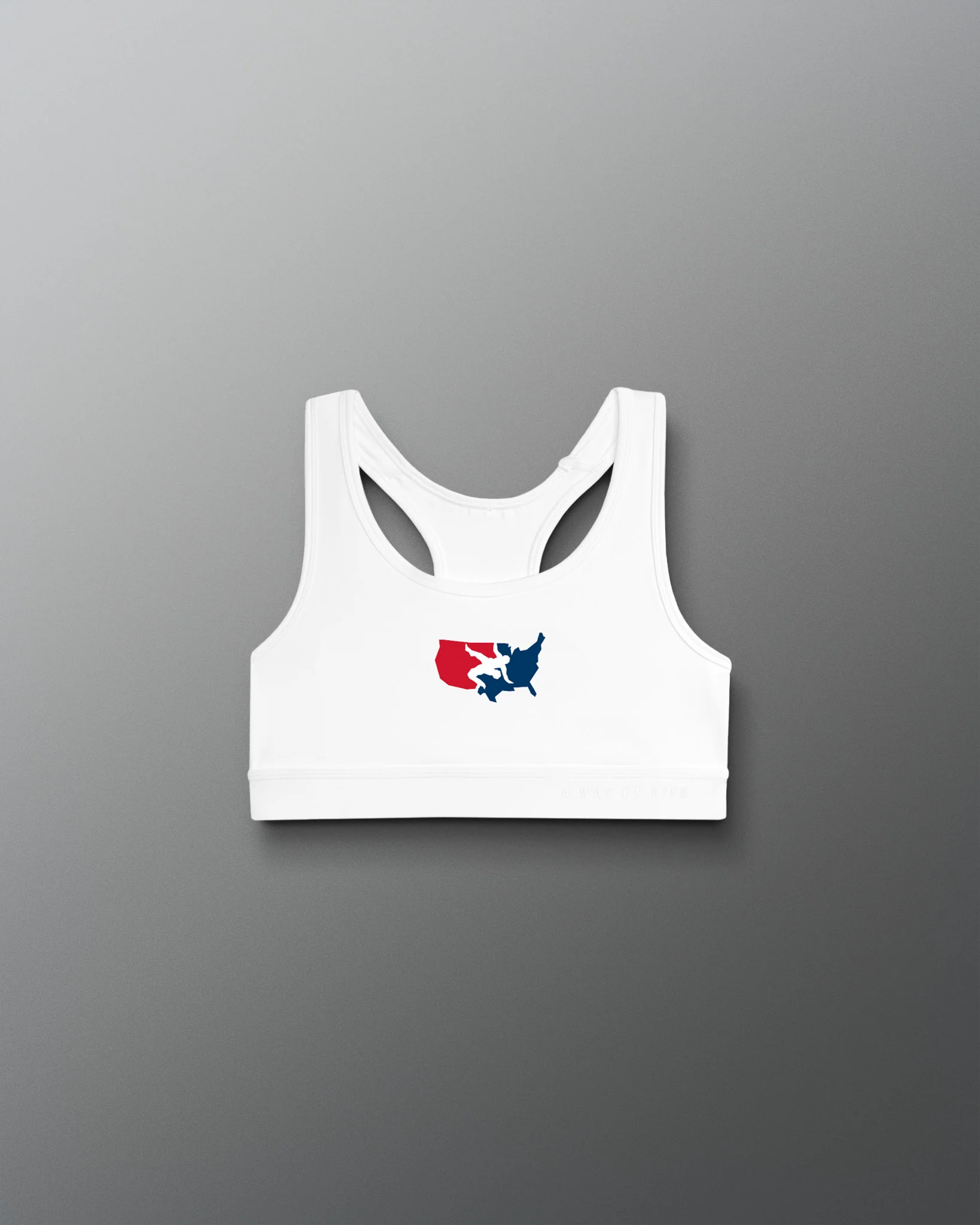 USAW Logo Women's Sports Bra - Image 9