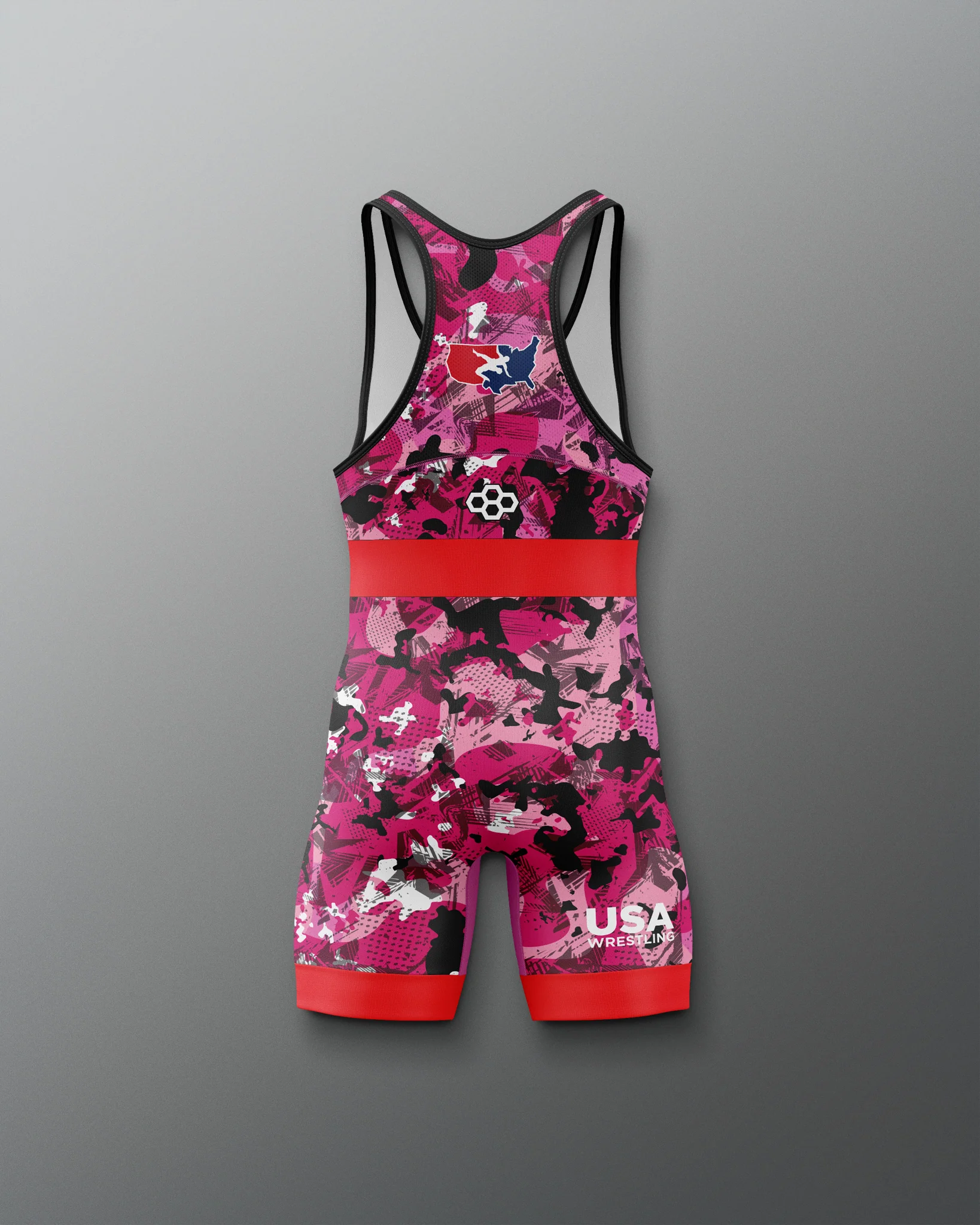 USAW Scatter Icon Boy's 2.0 Elite Singlet - Image 5