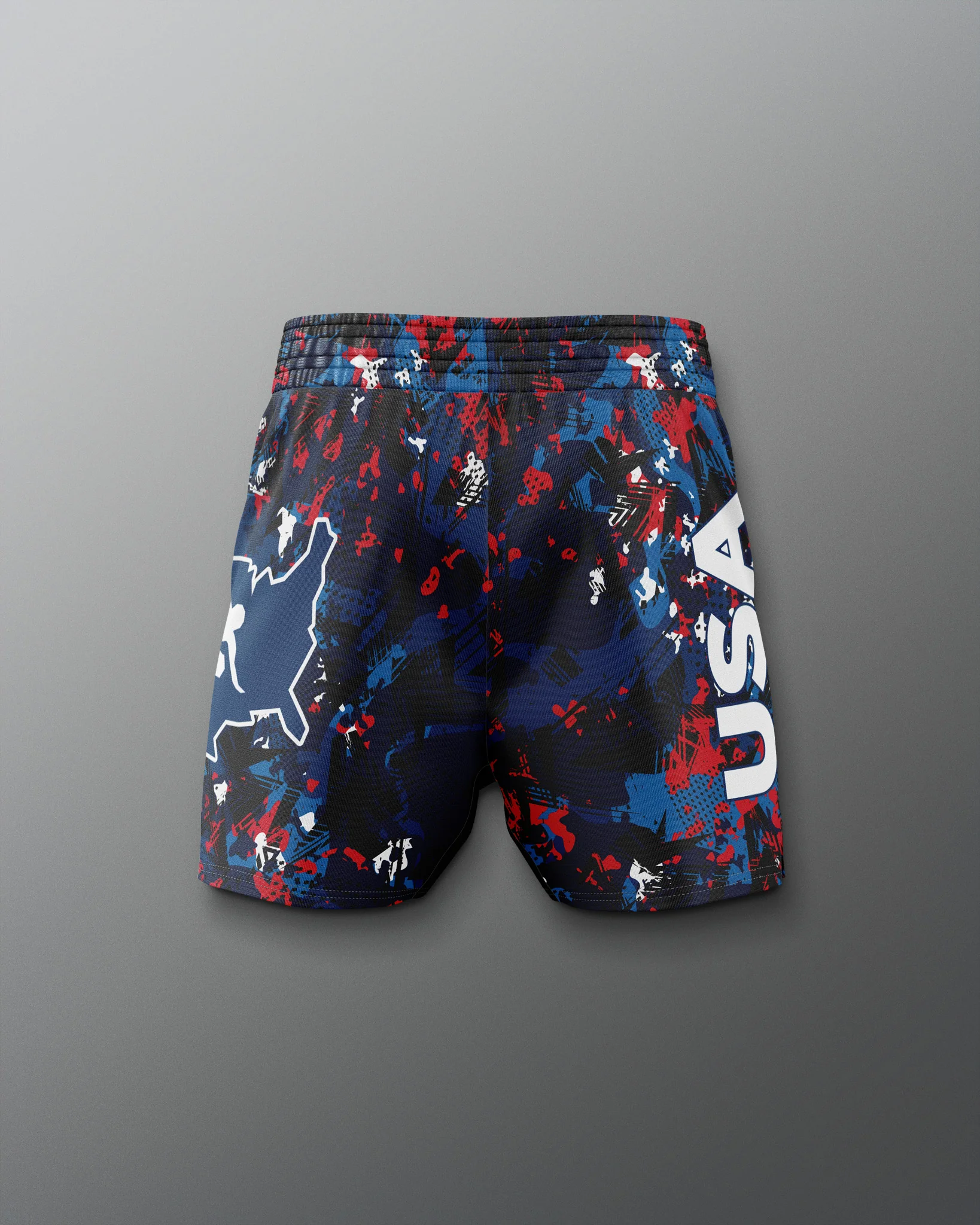 USAW Scatter Icon Sublimated Shorts - Image 2
