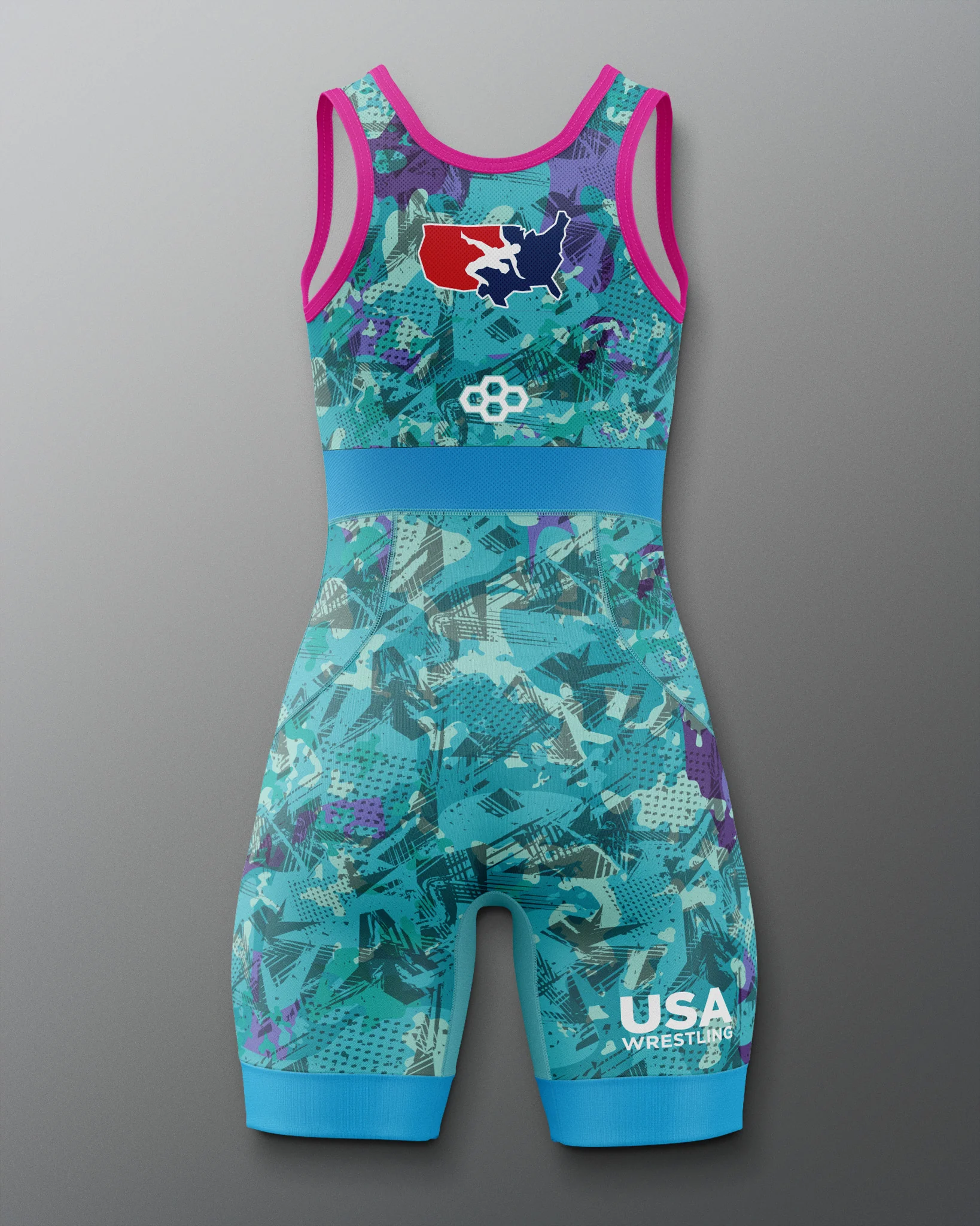 USAW Scatter Icon Women's 2.0 Elite Singlet - Image 8