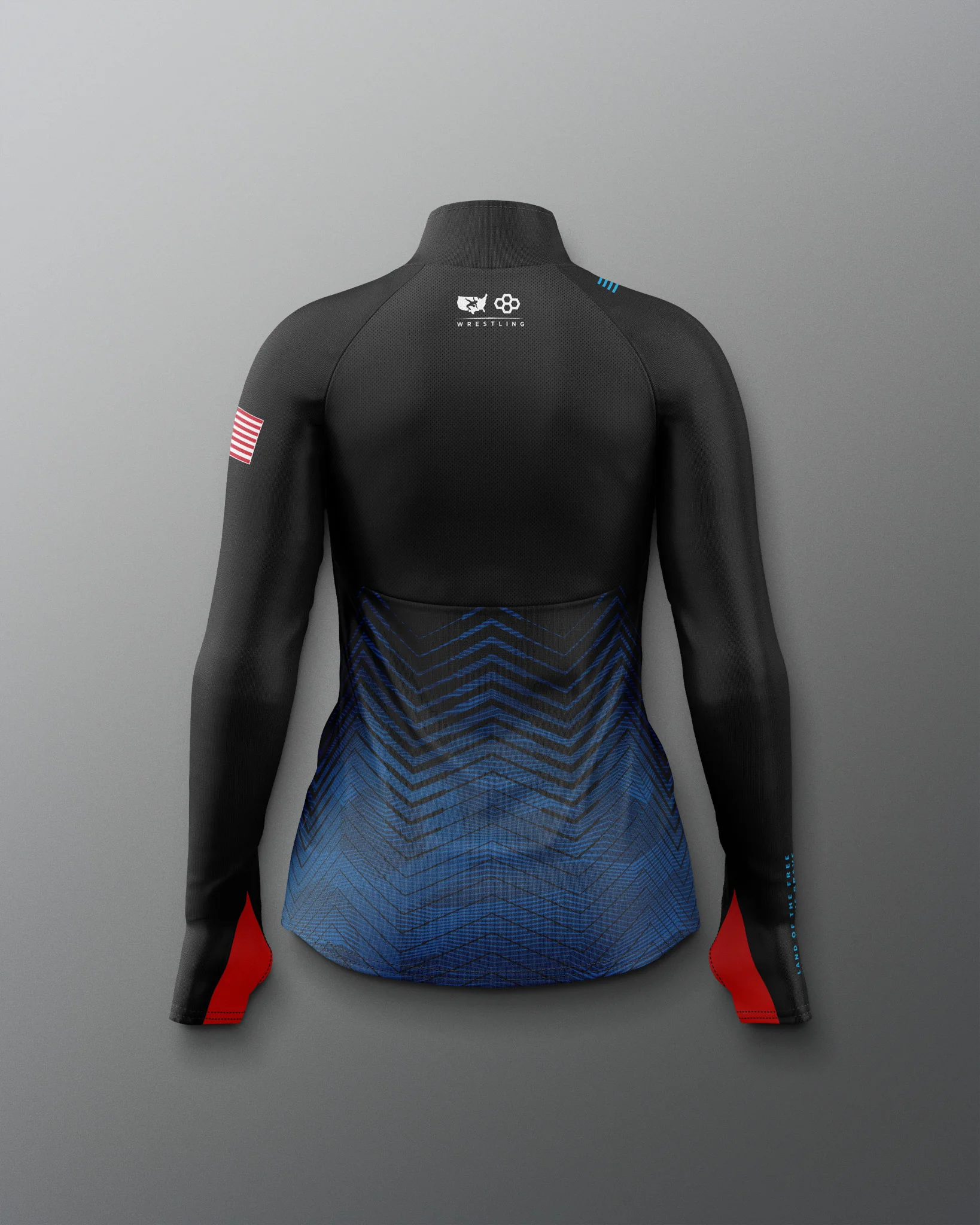 USAW Women's Sublimated 1/4 Zip - Image 3
