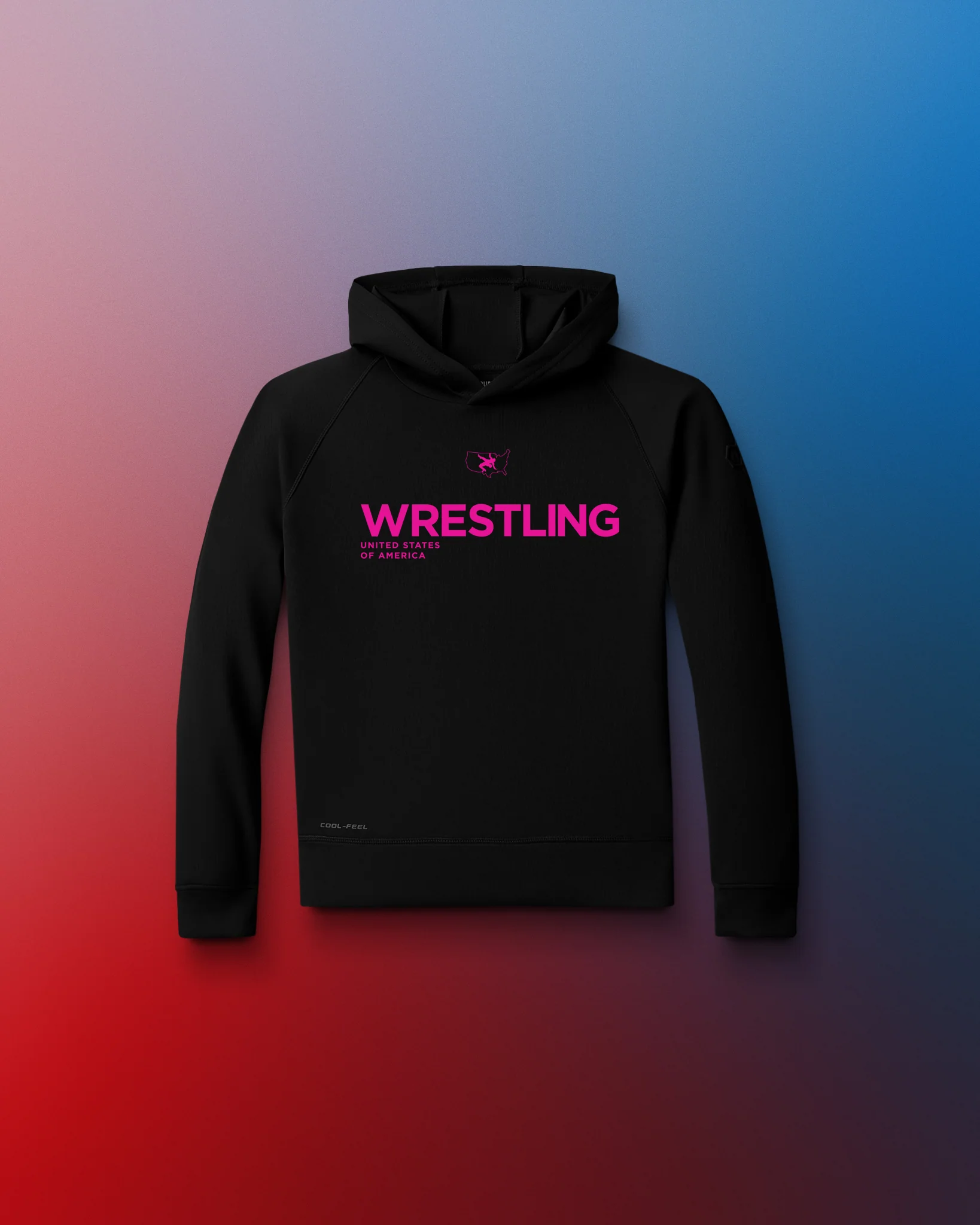 USAW Wrestling COOL-FEEL Youth Hoodie - Image 7
