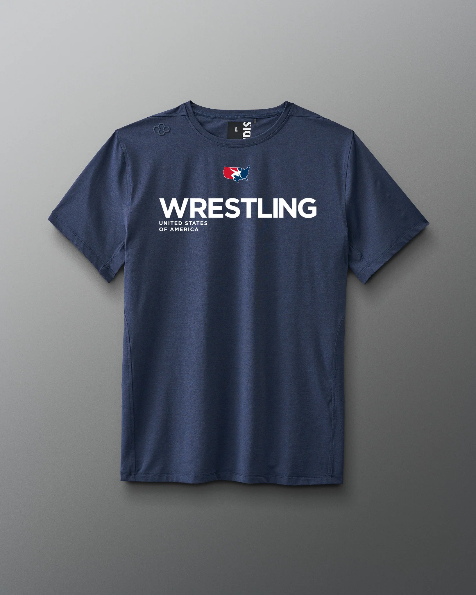 USAW Wrestling Performance Heather T-Shirt