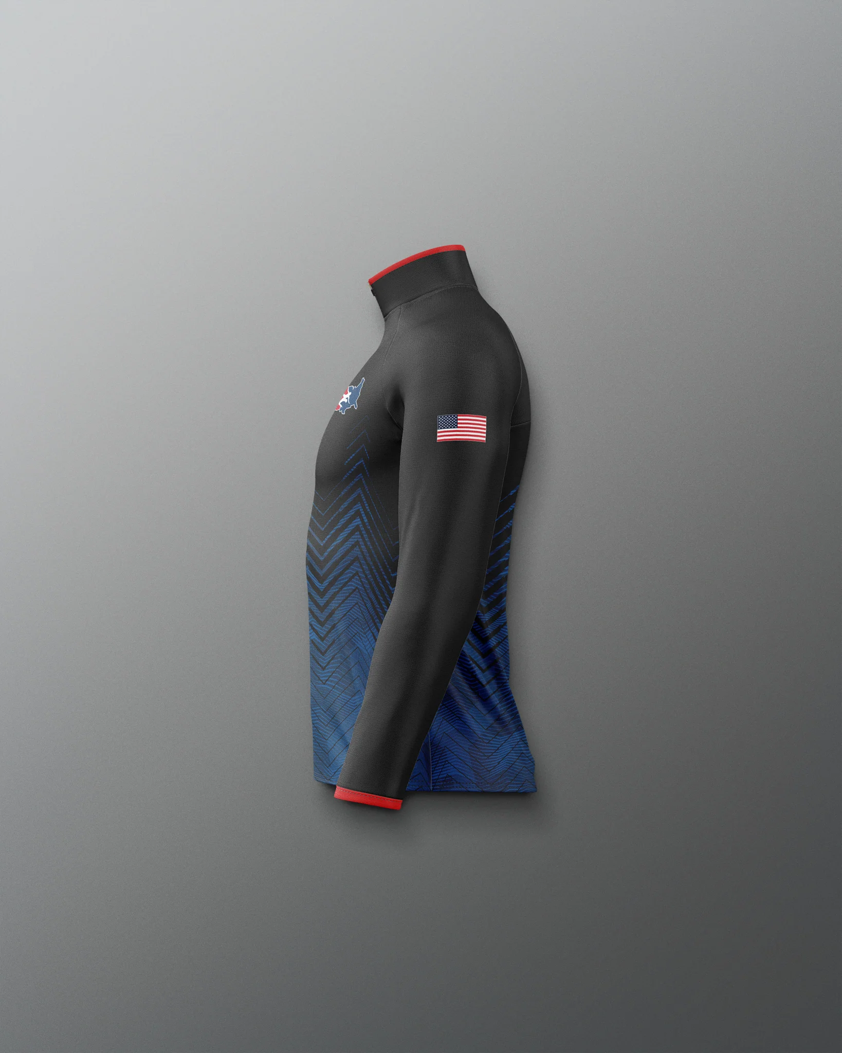 USAW Youth Sublimated 1/4 Zip - Image 3