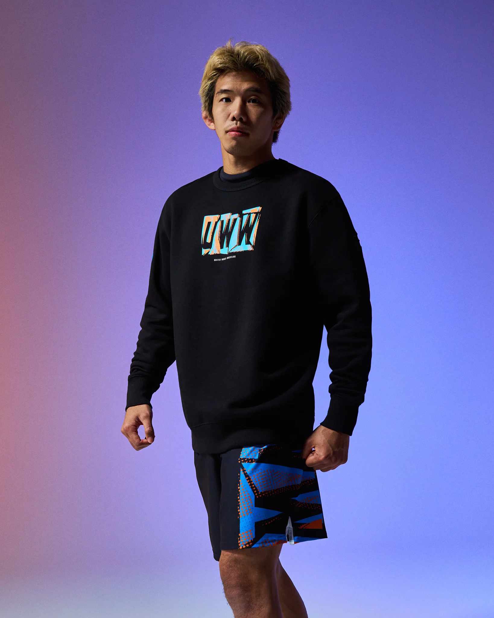 UWW Abstract Comfort Fleece Crewneck