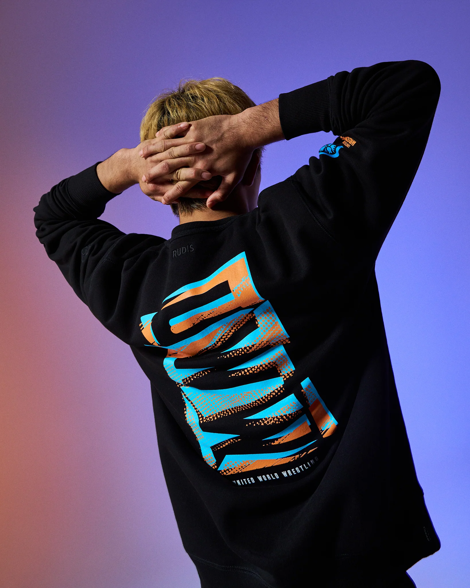 UWW Abstract Comfort Fleece Crewneck - Image 2