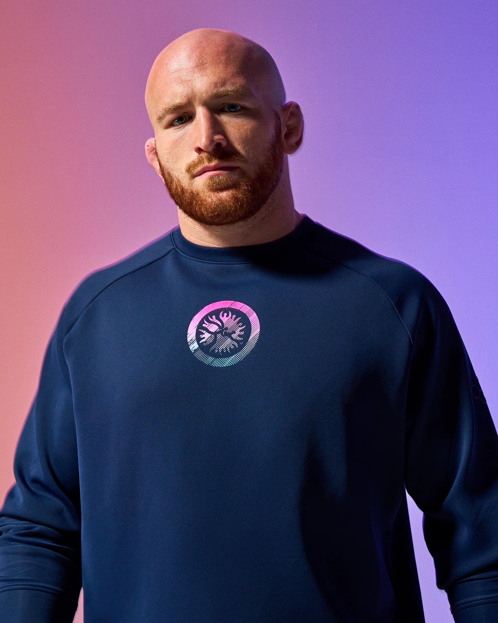 UWW Abstract Emblem Cool-Feel Crewneck - Image 2