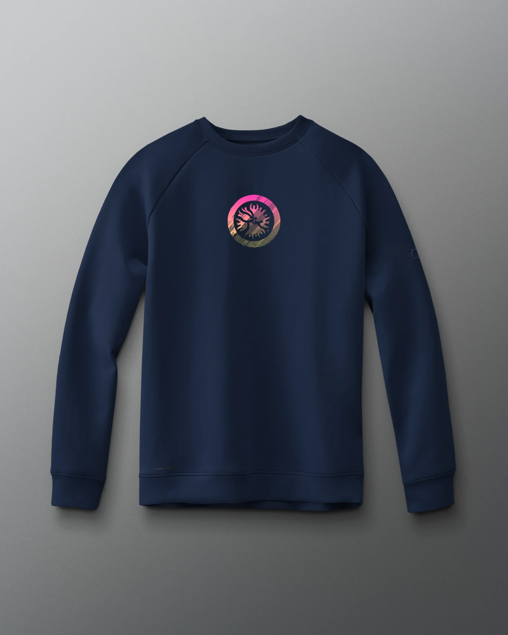 UWW Abstract Emblem Cool-Feel Crewneck - Image 4