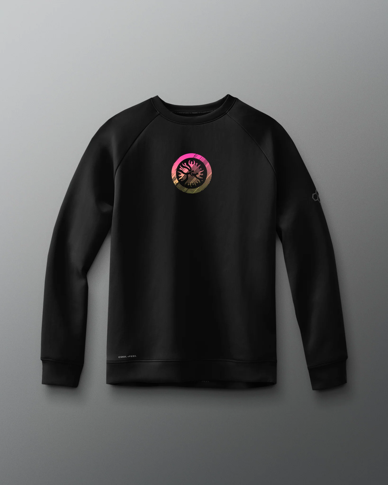 UWW Abstract Emblem Cool-Feel Crewneck - Image 8