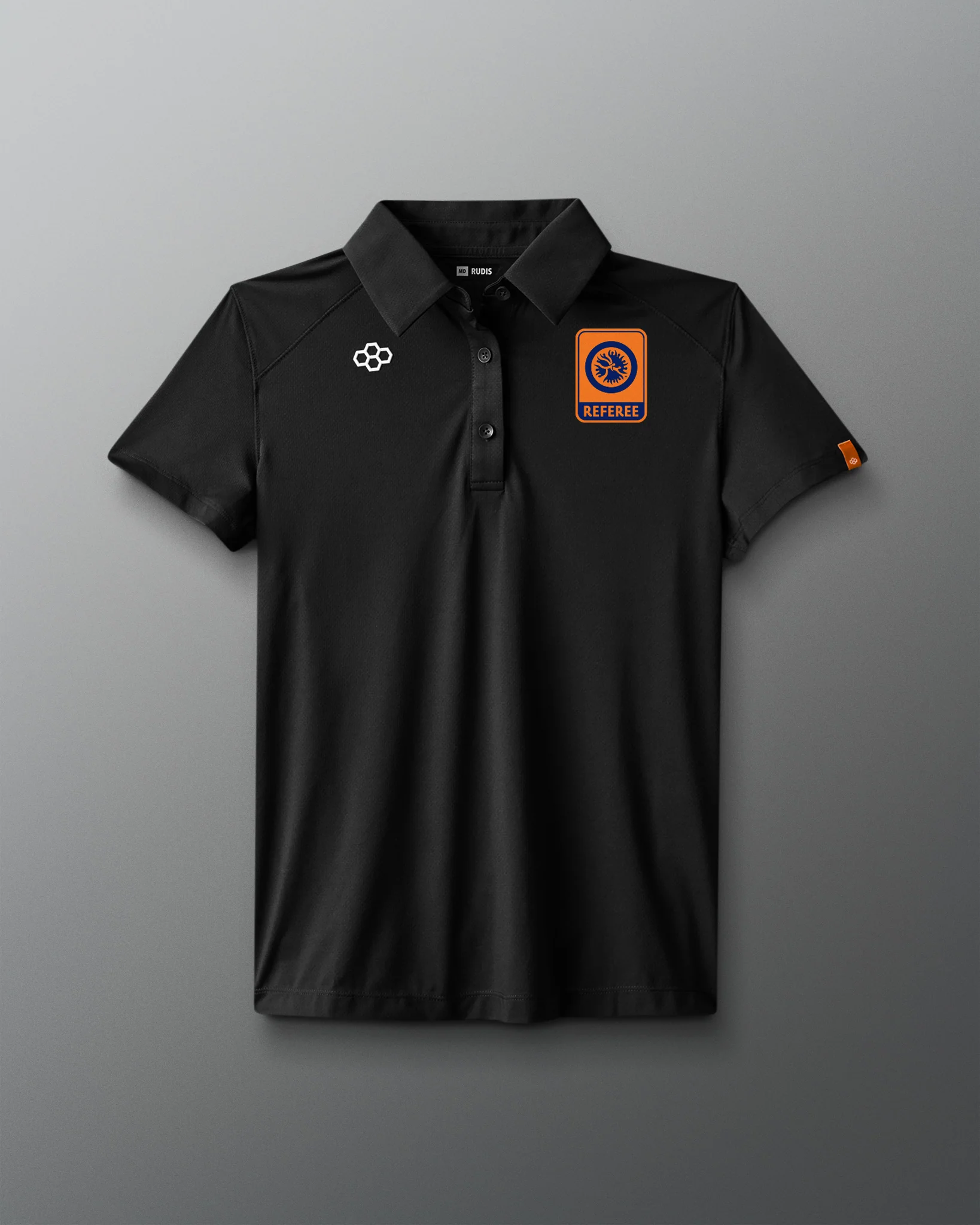 UWW Referee Women's Classic Performance Hex Polo