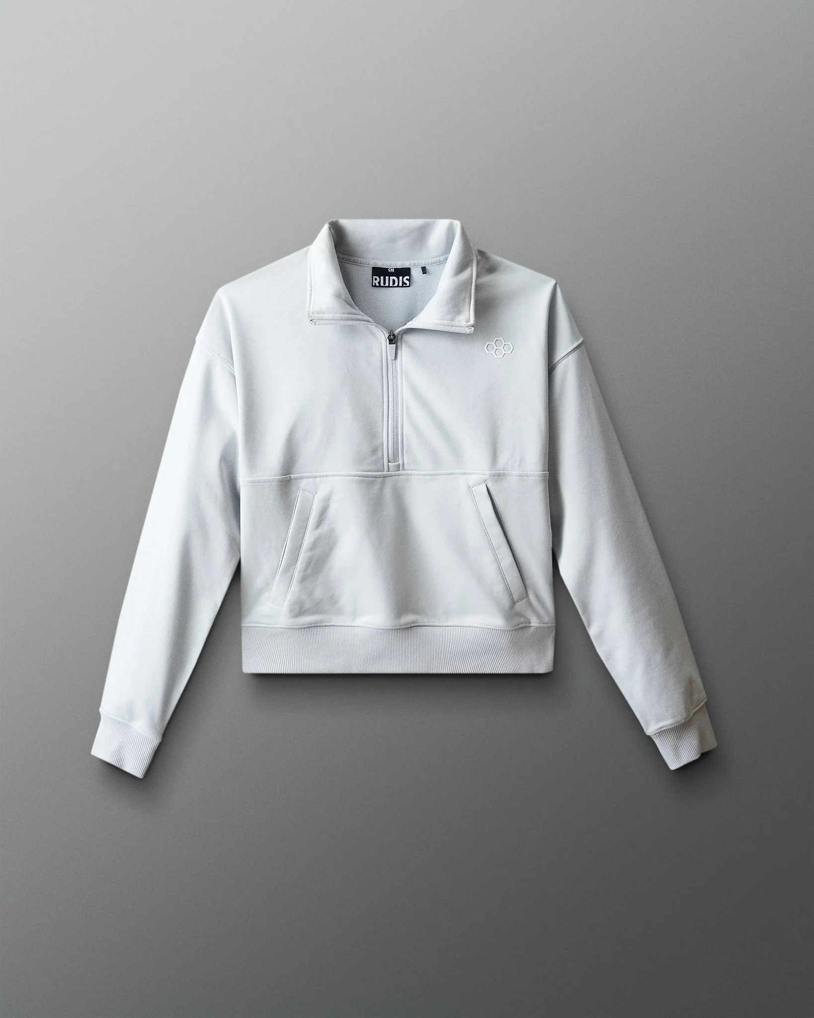 Women's Luxe Terry 1/4 Zip - Lunar - Image 2