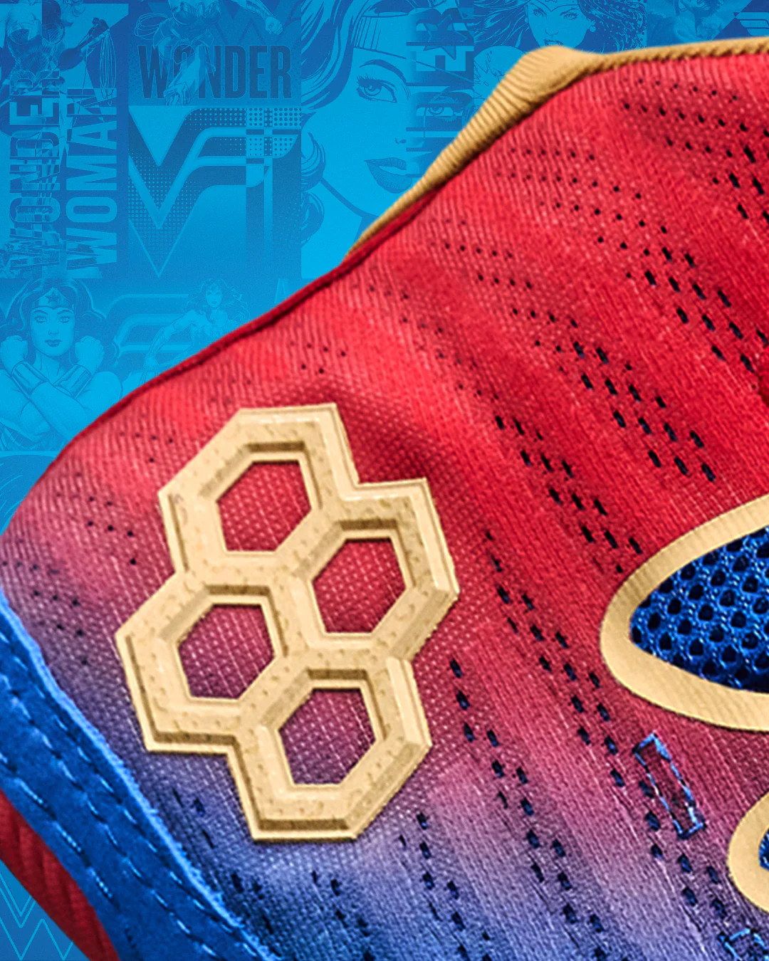 Wonder Woman Hildebrandt 2.0 Girl's Wrestling Shoes - Wonder Woman