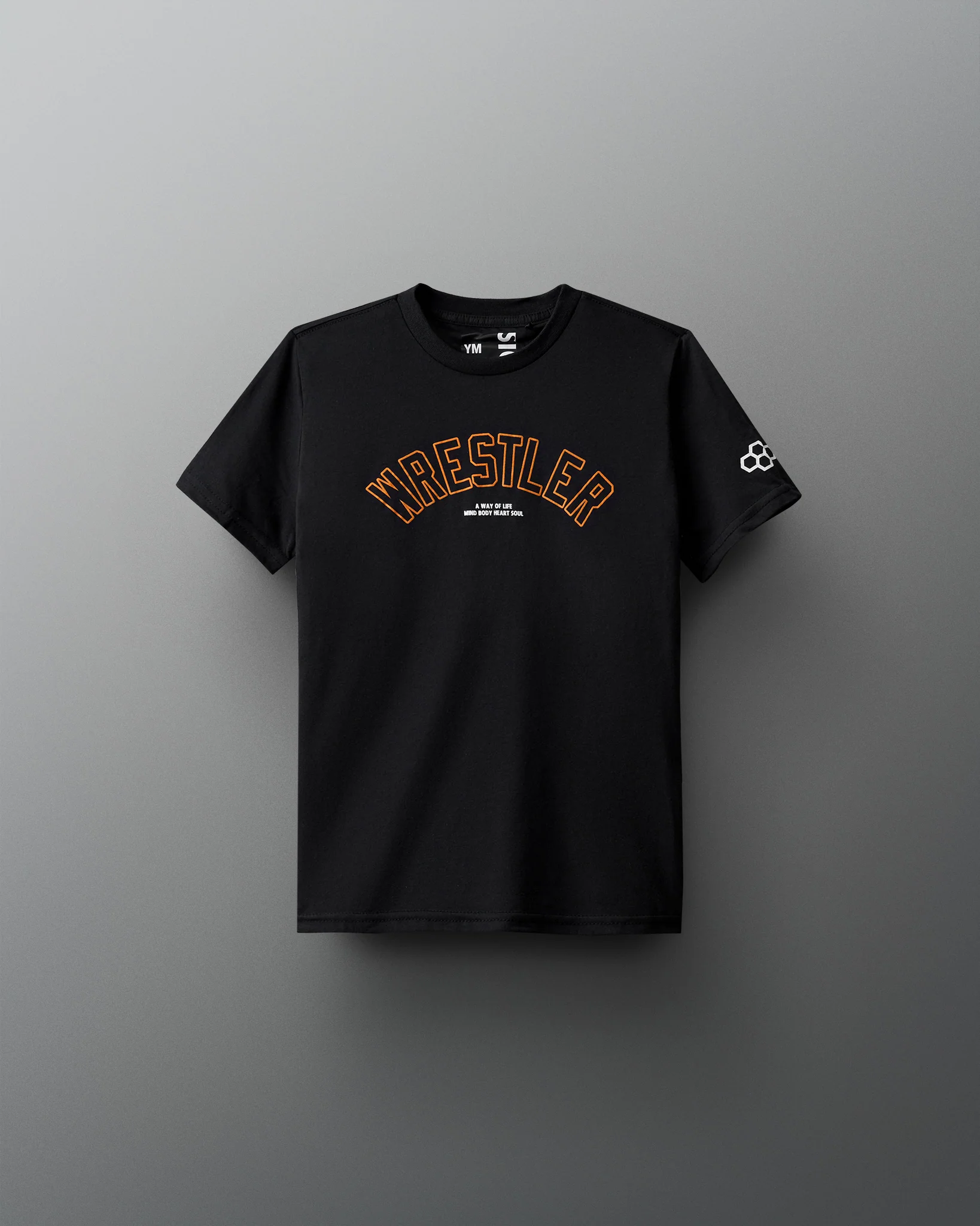 Wrestler Arched Elite Super Soft Youth T-Shirt - Image 2