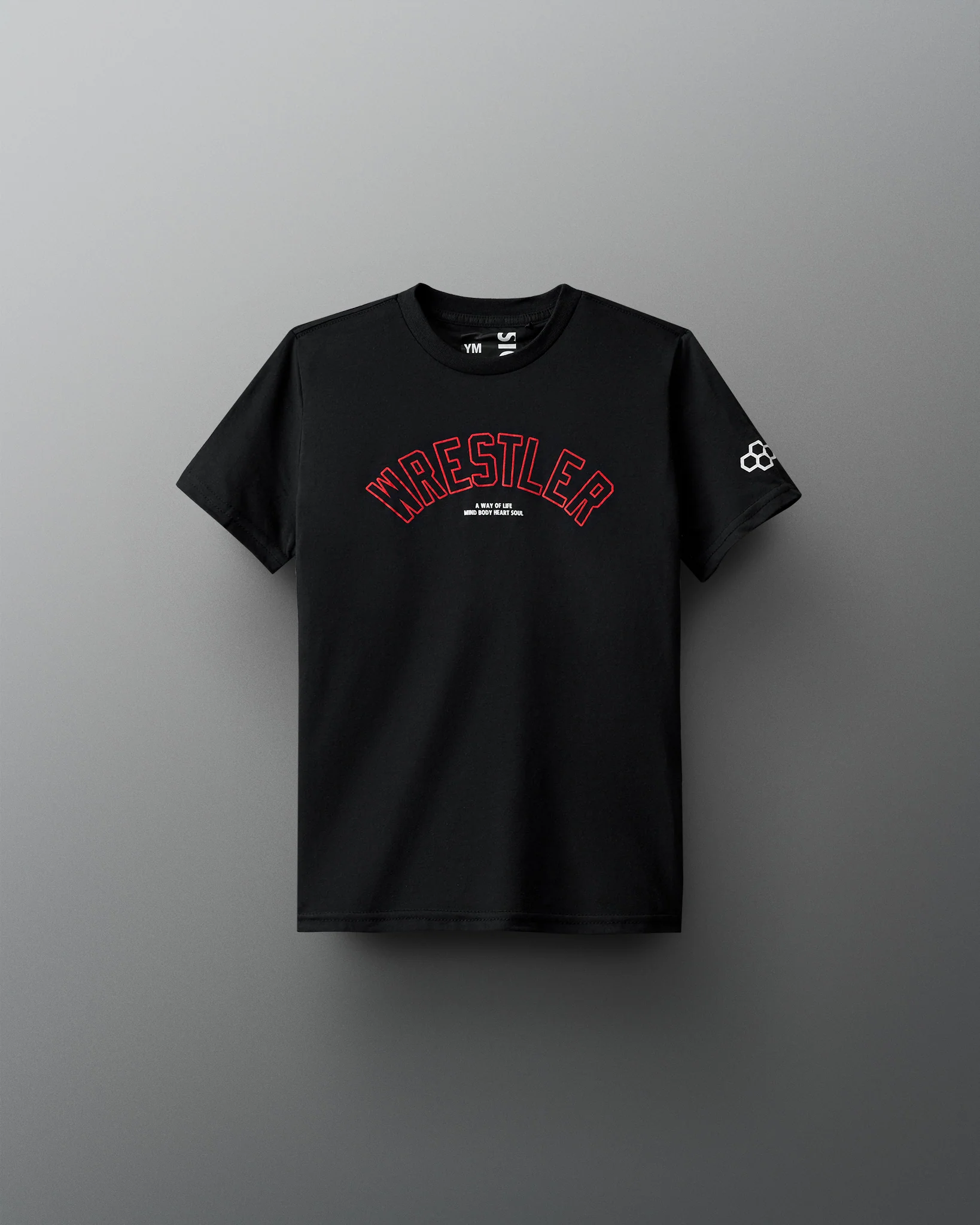 Wrestler Arched Elite Super Soft Youth T-Shirt - Image 3