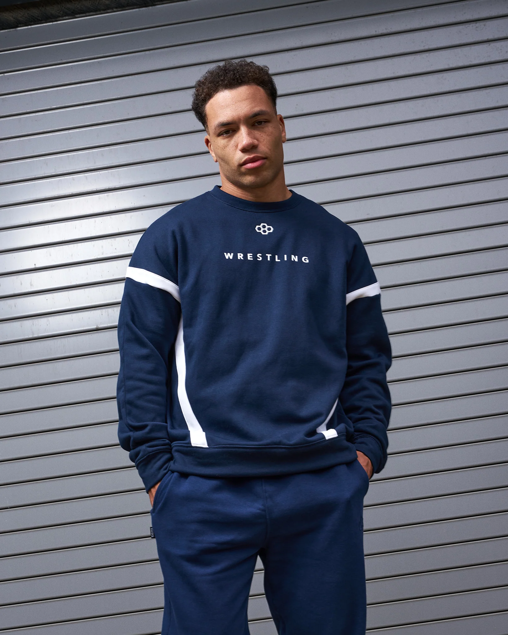 Wrestling Colorblock Crewneck - Image 10