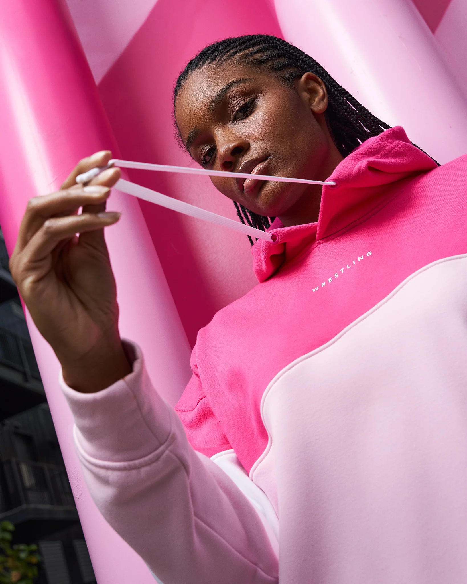 Wrestling Colorblock Hoodie - Image 5