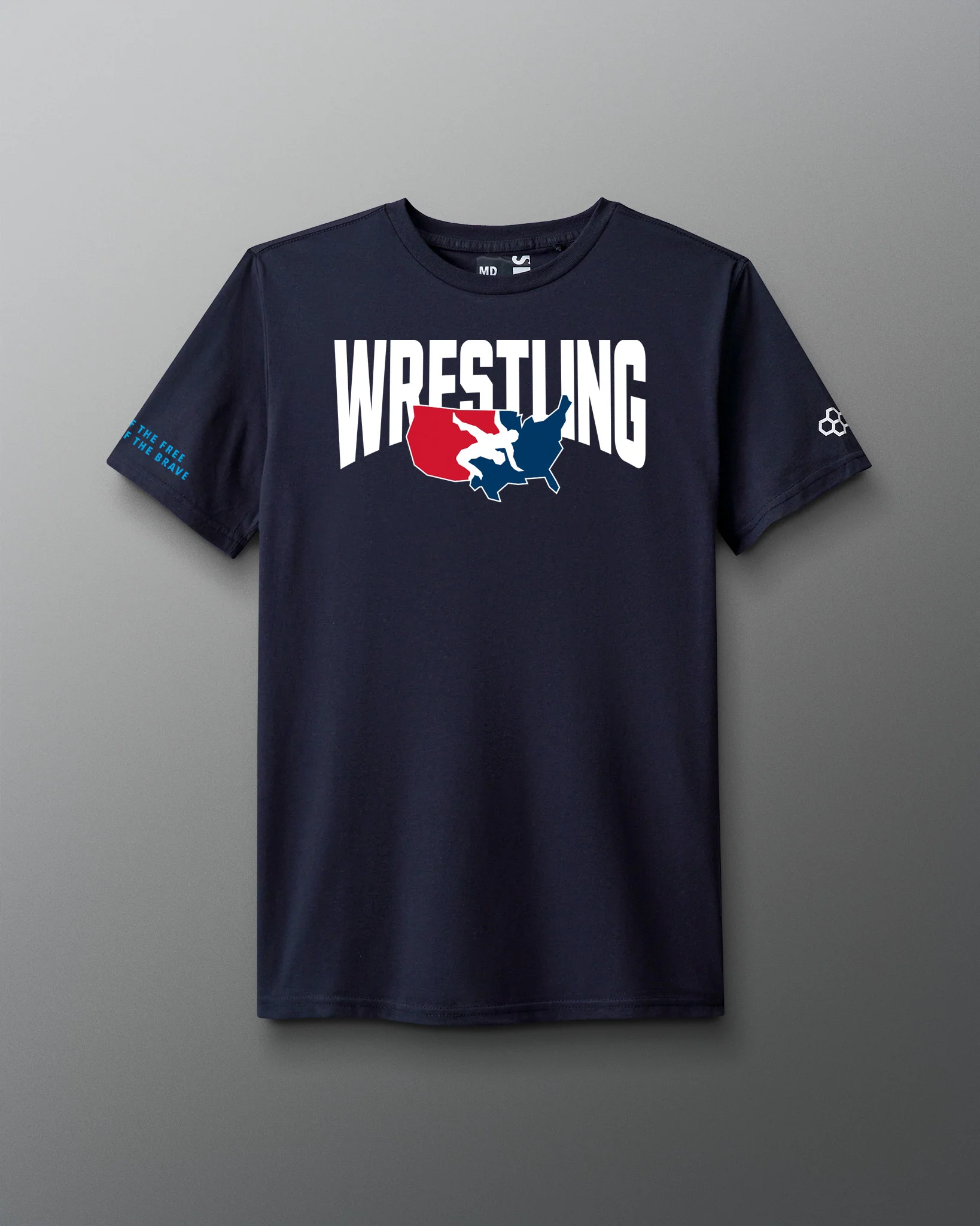 Wrestling Logo Elite Super Soft T-Shirt - Image 2