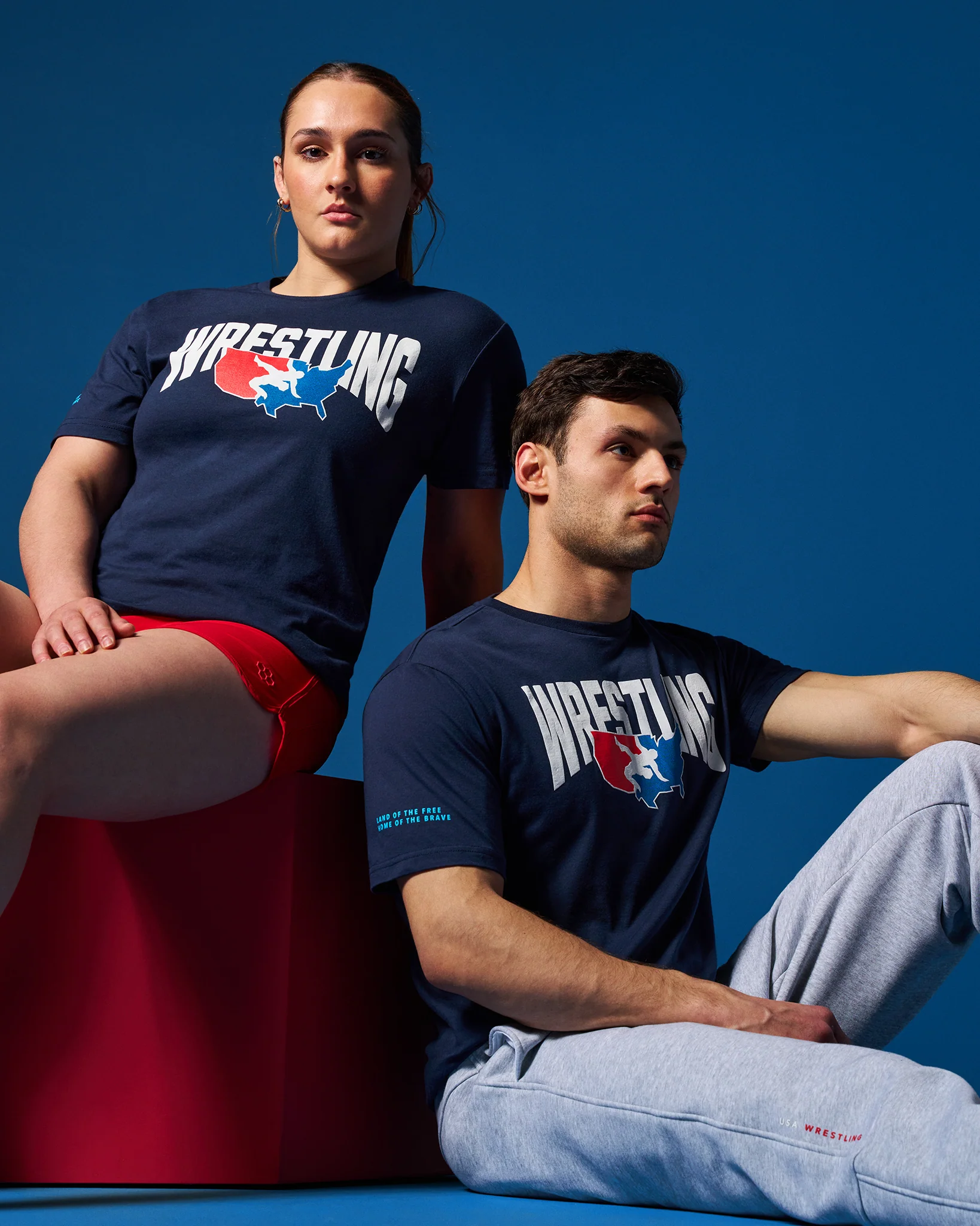 Wrestling Logo Elite Super Soft T-Shirt - Image 5