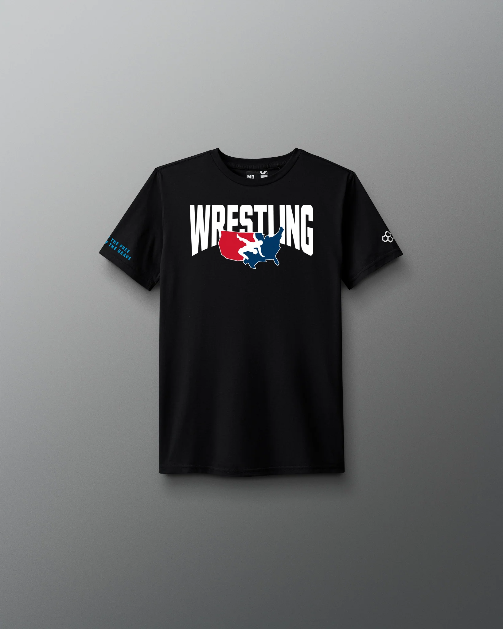 Wrestling Logo Youth Elite Super Soft T-Shirt - Image 3