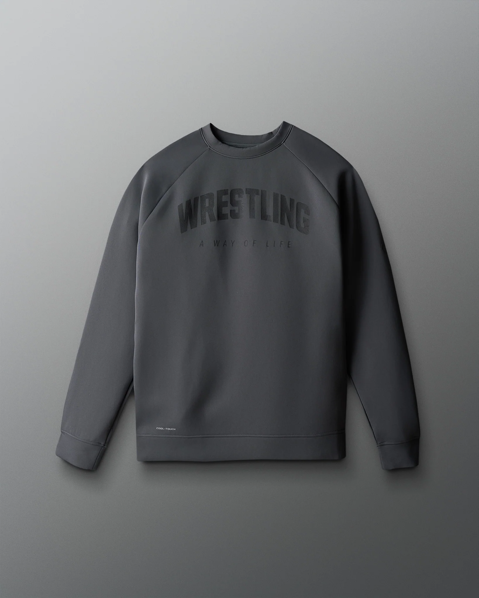 Wrestling Motto Cool-Feel Crewneck